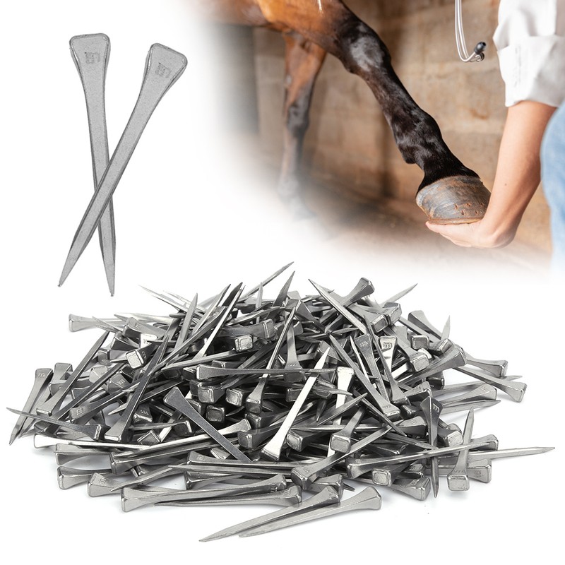 250Pcs High Quality Steel Horseshoe Nails E5 Accessory Horse Supply