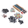 Spacnana 1500PCS Electronic Parts, Resistors, Capacitors, LED Diodes, Electronic Kit