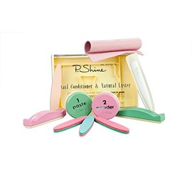 P-SHINE Japanese Manicure Kit, Professional Nail Kit, Care Nail Plate, Repair Treatment + Instructions for Damaged Nails