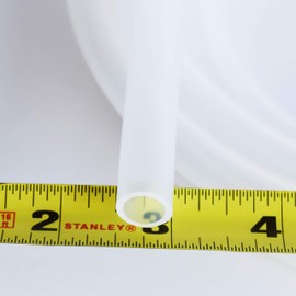 Pure Silicone Tubing - 3/8" ID x 1/2" OD - High Temp Kink-Free Hose Tube 500F (15 Feet)