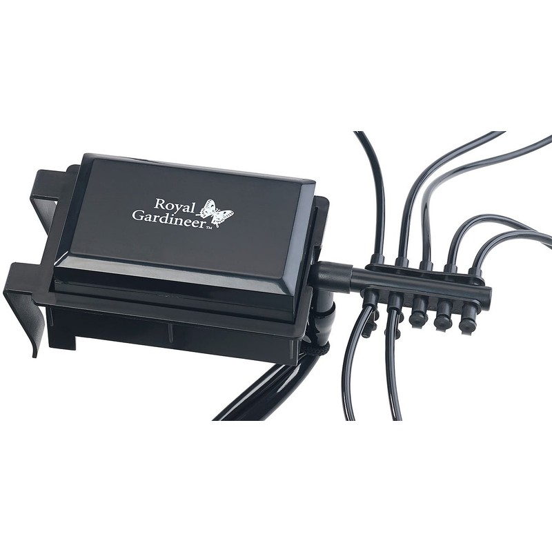 Royal Gardineer Watering System: Automatic Holiday Watering System for 10 House