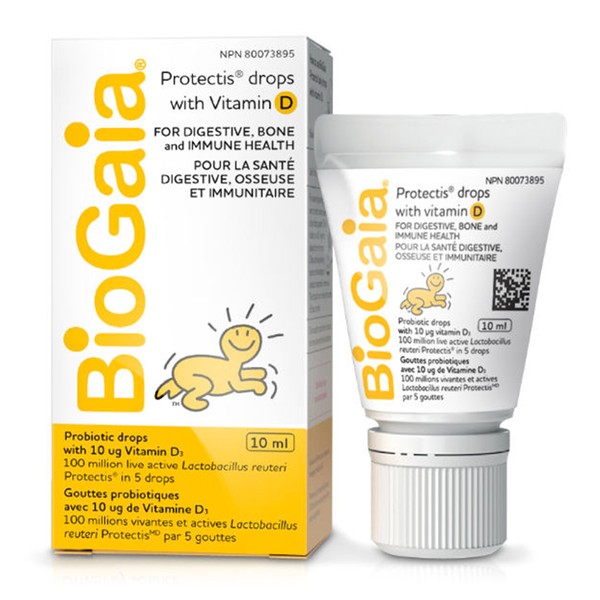 Ferring BioGaia ProTectis Probiotic Baby Drops With Vitamin D 10mL