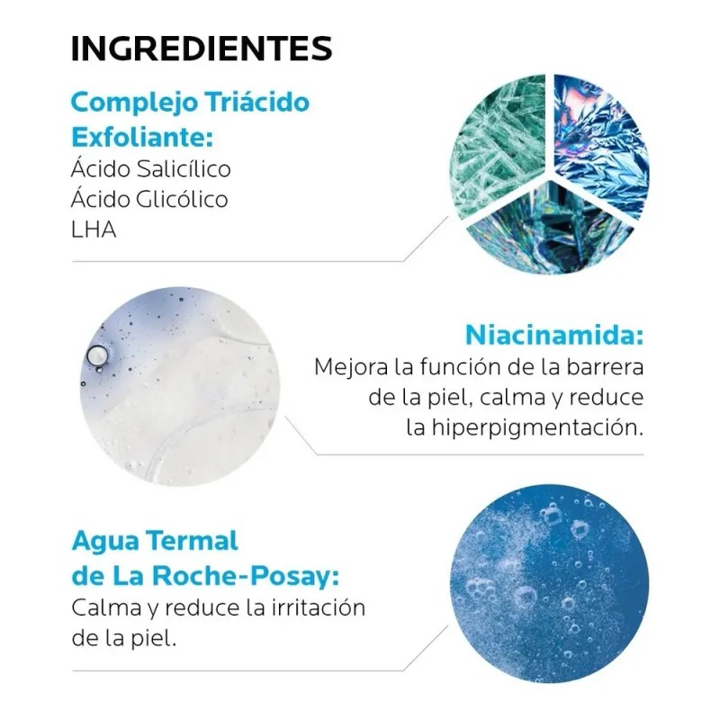 La Roche Posay Serum Effaclar Con Acido Glicólico 30 Ml