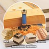 sourcing map 2pcs Flush Trim Router Bit 1/4" Shank 1/2
