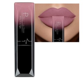 Matte Lipstick,Nude Lipstick,Smooth,Waterproof,Highly Pigmented,Velvet Lipstick Lip Gloss Full-Coverage Lip Color Lipsticks,Professional Lipstick Cosmetics Make Up Gifts(#02)