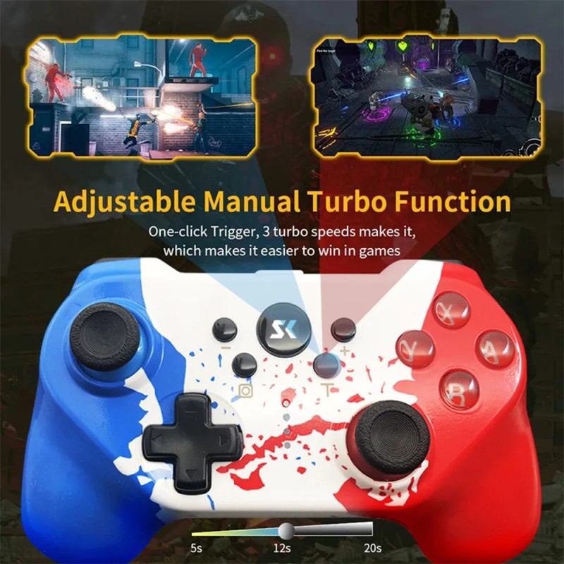 Easysmx D10 Control De Juegos Bluetooth Gamepad Gamer Para Switch