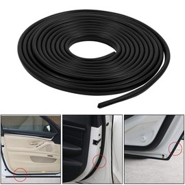 Acouto Protector de Borde de Puerta de Coche, 300 cm, Tiras de Goma