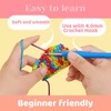 1.76Oz/87.5Yds Rainbow Beginner Crochet Yarn, Yarn for Crocheting and Knitting,