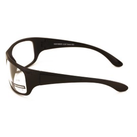 V.W.E. Large Men Safety Sunglasses With Reading Bifocal - ANSI Z87.1+ Certified Glasses Readers (Clear Lens BF, 1.75, x)