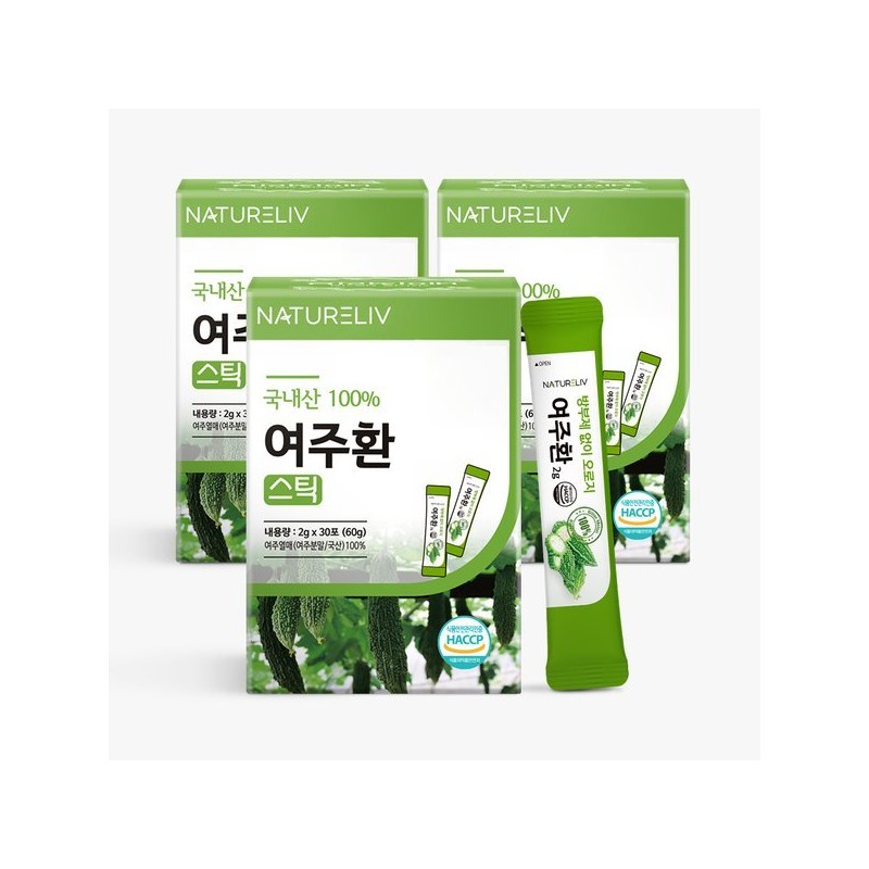 Nature Live Domestic Yeojuhwan Stick 30 packs / 네이쳐리브 국내산