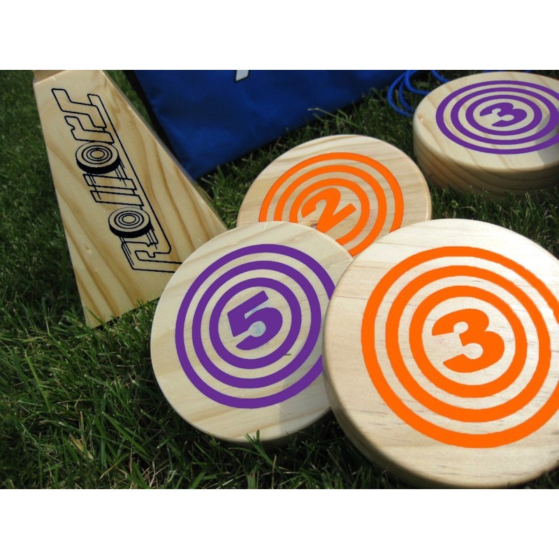 Rollors Backyard Game Expansion Pack (Orange and Purple Discs Only)