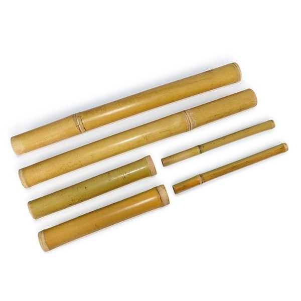 Bamboo Therapy Set | Body and Face Massage Set 6 Pieces | Ideal for Massages | Molotherapy | Bamboo Therapy | Aesthetic Maderotherapy Spain