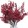 PATIKIL Artificial Flowers, 6pcs European Fake Flowers DIY Bouquet Fake