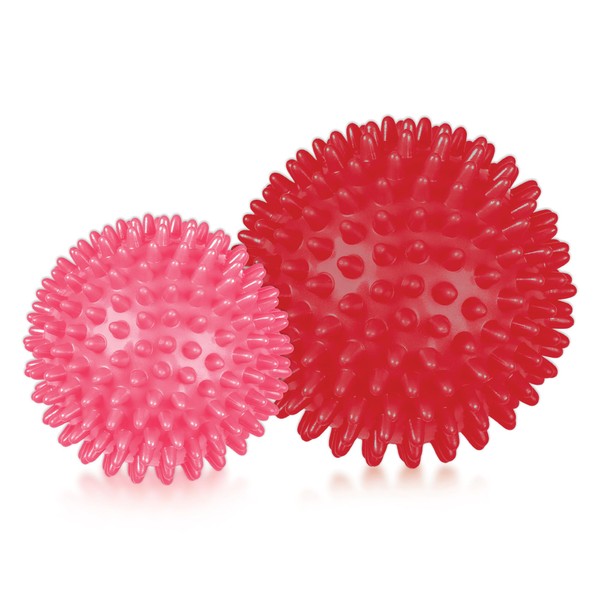 Spiky Massage Balls Combo - Plantar Fasciitis, Trigger Point, Deep