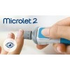 Microlet 2 Adjustable Lancing Device With AST Clear Cap Bayer