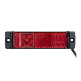 HELLA 2TM 008 645-941 Outline Lamp - LED - 24V - mounting - Lens Colour: Red - Cable: 5000mm - left/right