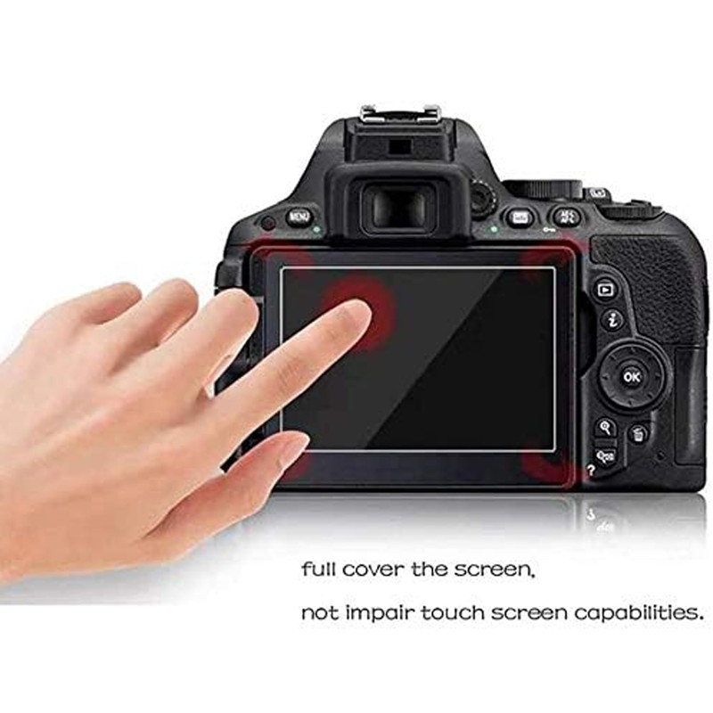 PCTC Rebel T7 T6 T5 Screen Protector for Canon EOS