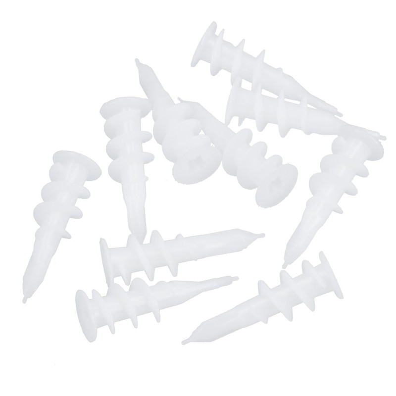 Plasterboard Nylon Fixings Cavity Wall Speed Anchor Plugs and Screws