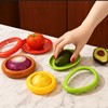 XcnPer Fresh Pods for Food, 4 PCS Avocado Storage Container