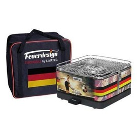 Limatec Teide Table Grill Gold, Red, Black