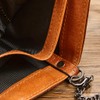Wallet with Chain for Men Women Genuine Leather RFID Blocking