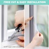 3 Pcs Draft Stopper Sweep, MOPMS Door Weatherproofing Stripping, Window