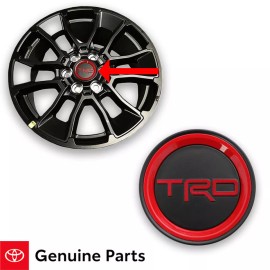 Toyota 22 - 25 Toyota Tundra 20In TRD Sport Alloy Wheel Black Center Cap OEM Qty 1 New