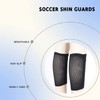 Ahvqevn 2 Pairs Soccer Leg Guards Socks Soccer Leg Guards