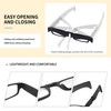 CarryMePro 3 pack Folding Reading Glasses Portable Pocket Readers Slim