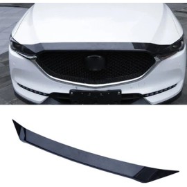 wangzhecar Fits For Mazda CX-5 (2017-2023) Front Hood Lip Bonnet Grille Trim Cover 1pcs