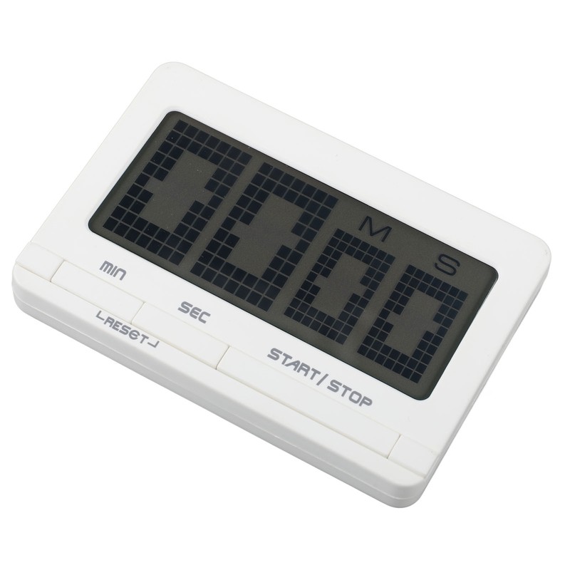 Digital Kitchen Timer Big Digits Magnetic Timer Backing Stand for