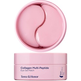 TEREZ & HONOR Peptide Collagen Under Eye Patches: Hydrogel Mask for Puffy Eyes Dark Circles