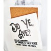 Did Ye, Aye? Scottish gift idea, Scotland Marble-Stone Coaster, Scottish,
