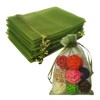 Organza Gift Wrap Bags 100 Pcs Drawstring 5x7 inch Light