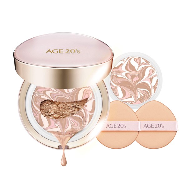 AGE20's Signature Essence Moisture Foundation Cushion Pact + Refill #23