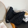 Petit-Germe Popcorn Bag, Shoulder Bag, Zipper Included, Waffle Bag, Handbag,