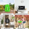 LAMA 2pcs Waterproof Rain Cover for Backpack, Reflective Rainproof Protector