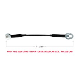 APA Replacement Tailgate Cable with Hardware for 2000-2006 Tundra Rear Right or Left Side 657700C020 657700C090 657700C030