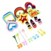 26PCS Sandwich Cutter and Sealer Set Stainless Steel Bread Cookie