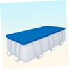 MERRYHAPY Frame Pools Rain Cover Waterproof Tarp Pe Pool Cover