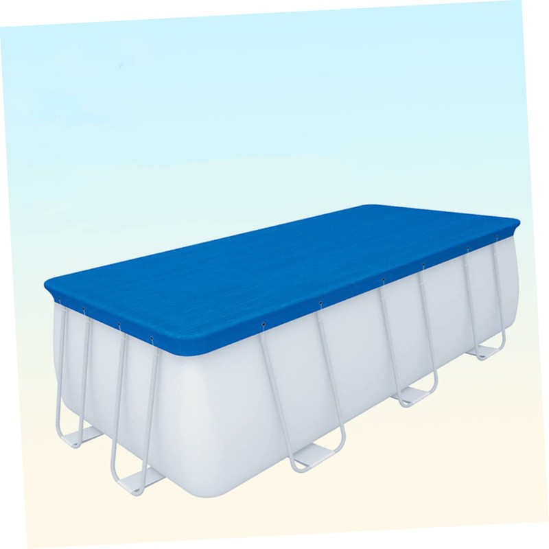 MERRYHAPY Frame Pools Rain Cover Waterproof Tarp Pe Pool Cover