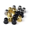 TUOREN Guitar String Through Body String Ferrules Compatible with Vintage