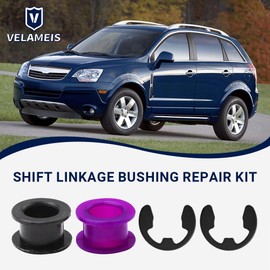 V Velameis 33820-02370 33835-08010 Automatic Transmission Gear Shift Cable Bushing Repair Kit for Toyota Corolla Matrix 1.8L 2003 2004 2005 2006 2007 2008