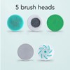 Electric Body Brush 3 Levels Speed Long Handle Exfoliating IP67
