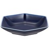 Hakusan Toki Boiling Pot, Glossy Navy Blue, Approx. 6.1 x