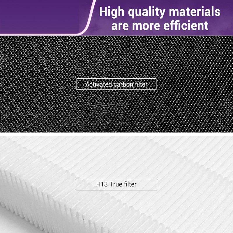 Aneedmore 7400 Replacement Filter for BLUEAIR 7470i.7410i 7440i, H13 True