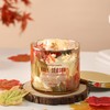 Fall Candle,Autumn Leaves Scented Candle,Large 3 Wicks,Fall Gift Decor,14oz