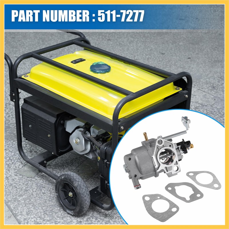 REPAIROCK Carburetor with Gasket for CAT RP6500, RP7500E, RP8000E Gas