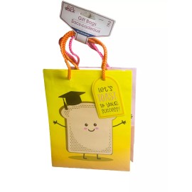 Unbranded You Are The Smart Cookie/Let’s Toast To Your Success Gift GRAD  Bags 9x7 Inches