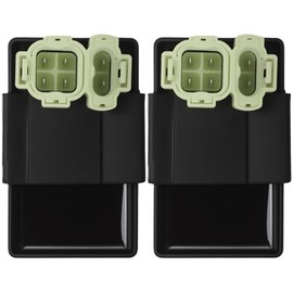 Hoypeyfiy 2pcs Sport CDI Open 2 Plug AC 6 Pin for GY6 50cc 125cc 150cc Scooter, Moped, ATV and Go Kart for REX RS 400 450 460 500 900